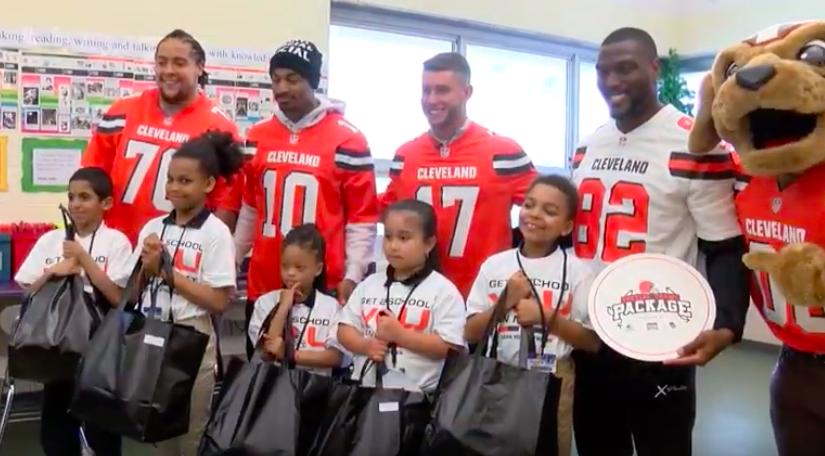 Browns thank Dunbar 